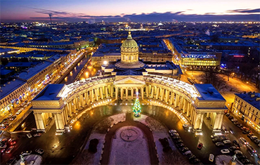 Новогодний Санкт- Петербург